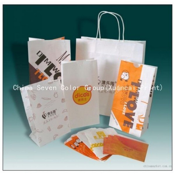 2018 Deluxe Brand Laminated Gift Paper Bag 